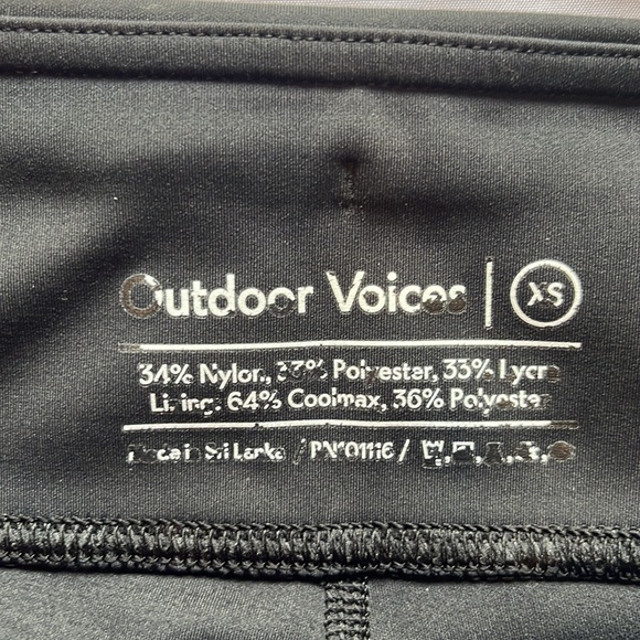 Outdoor Voices women’s 7/8 leggings - Picture 4 of 4
